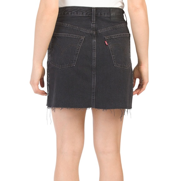 LEVI’S HR DECON ICONIC BF SKIRT FULL METAL - Picture 2 of 6